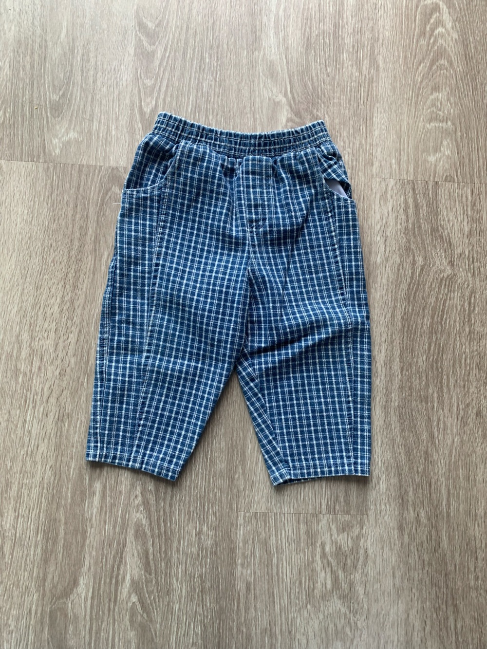 Vintage 90s plaid jeans